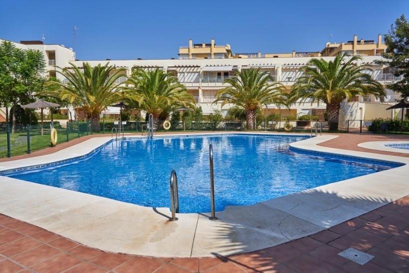 Apartamento Primera Linea De Playa Isla Cristina Urbanizacion Zarati Kültér fotó