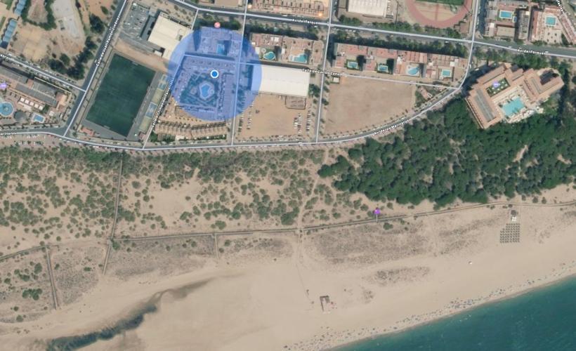 Apartamento Primera Linea De Playa Isla Cristina Urbanizacion Zarati Kültér fotó
